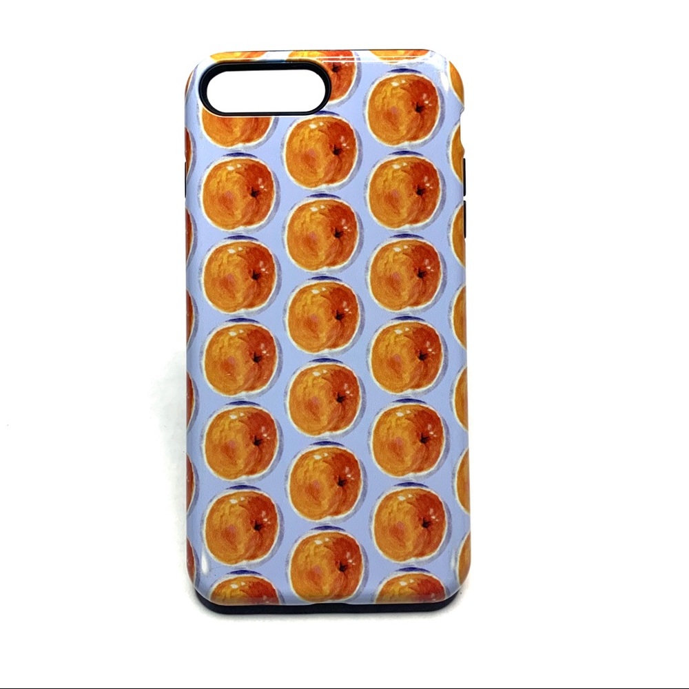 I Phone 7 / 8 case Peach Print